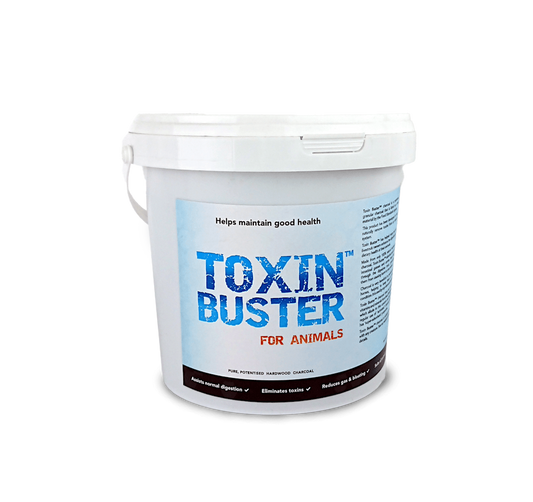 Toxin Buster™ Nicht aktivierte Holzkohle für Tiere