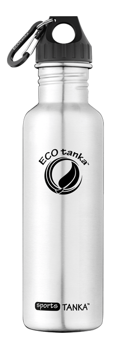 800ml ECOtanka™ Single Wall Reusable Bottles , stainless steel, eco friendly