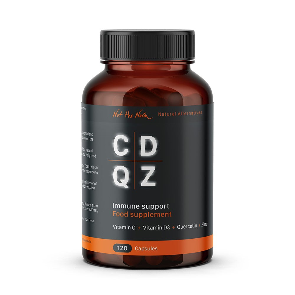 Not the Norm, Immune support, 120 capsules, Vitamin C, Vitamin D3, Quercetin, Zinc, Health