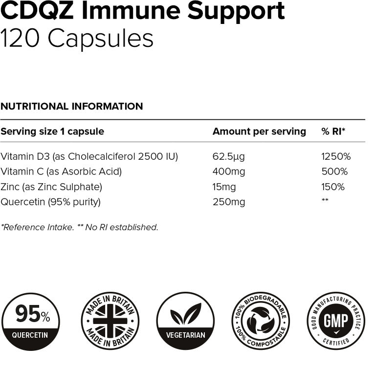 Promotes overall immune health