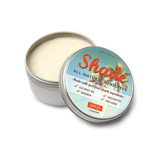 Shade All-Natural Sunscreen | Unscented | SPF25