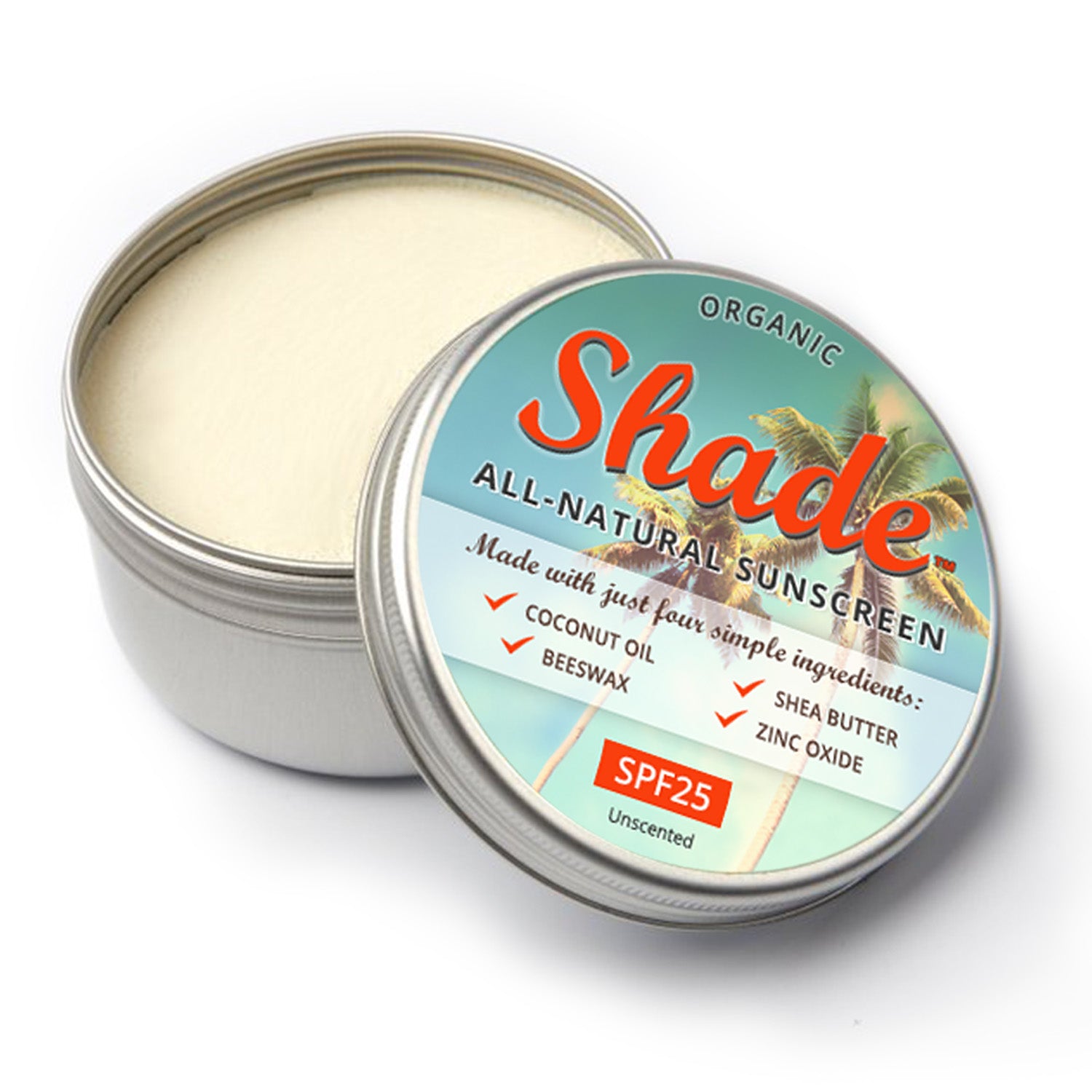 Shade™ Natürlicher Sonnenschutz ohne Duft LSF 25