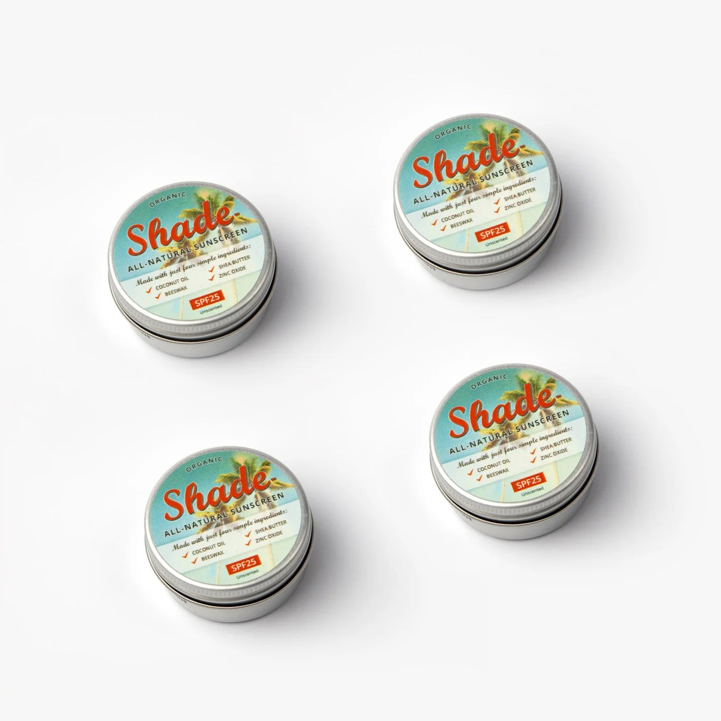 Shade All-Natural Sunscreen | Unscented | SPF25