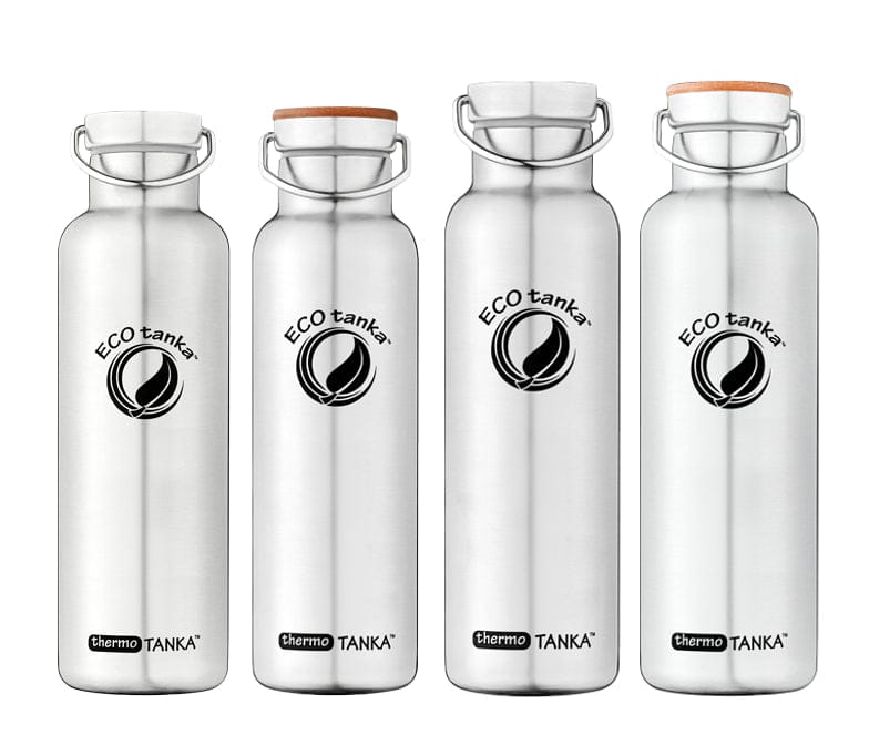 ECOtanka™ Thermos Bottles 600ml & 800ml, hot drinks, stainless steel, sustainable