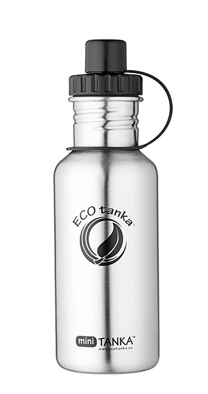 600ml ECOtanka™ Single Wall Reusable Bottles, stainless steel, eco friendly